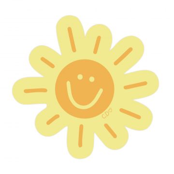 Happy Sunshine Decal Sticker